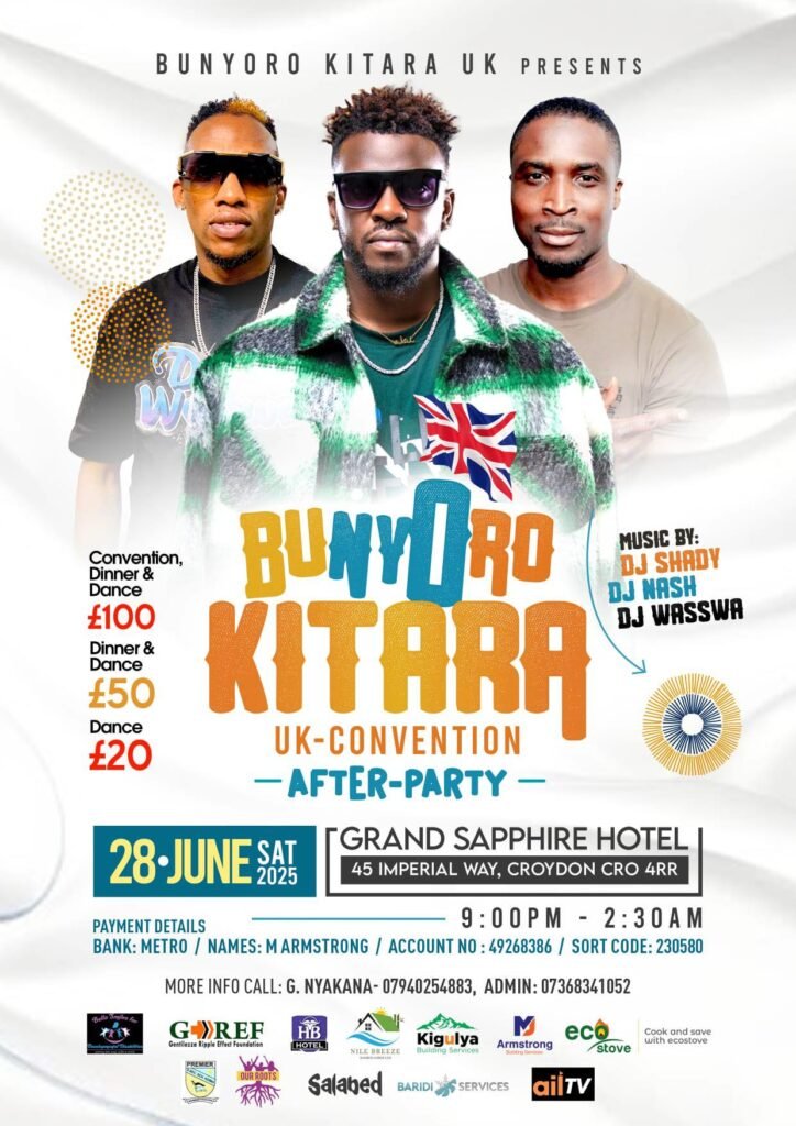 Deejay Wasswa in London at Bunyoro Kitara Event
