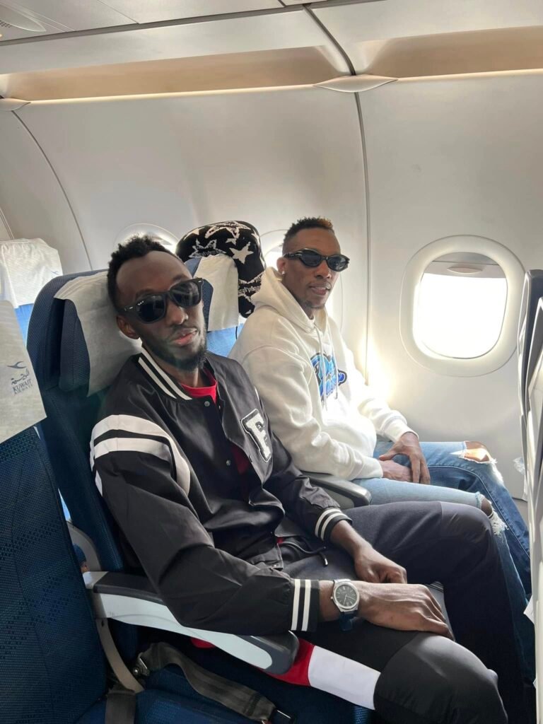 DJ Wasswa and Zack Maya in Qatar