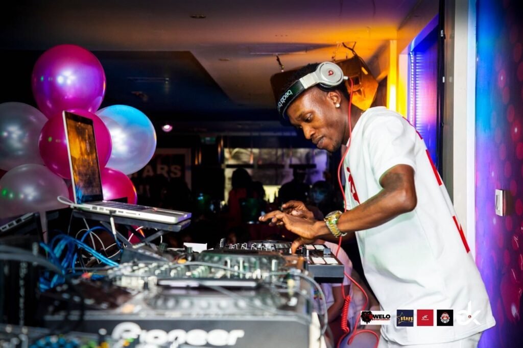 DJ Wasswa performing at Oasis Club