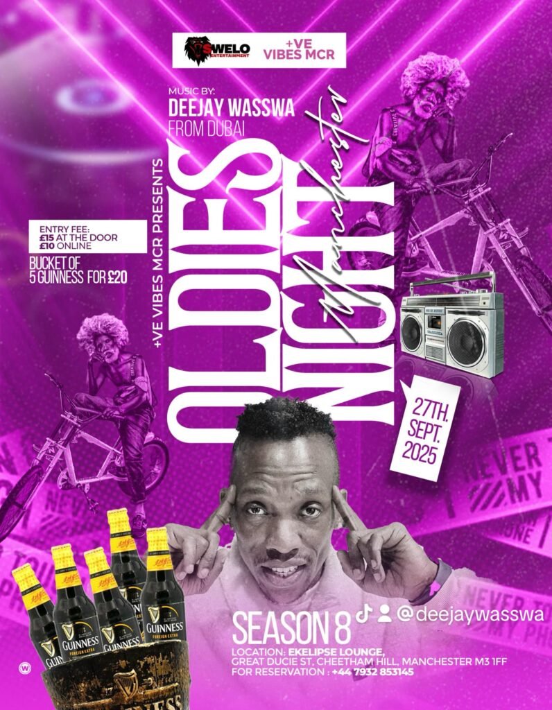 Oldies Night in Manchester by Deejay Wasswa